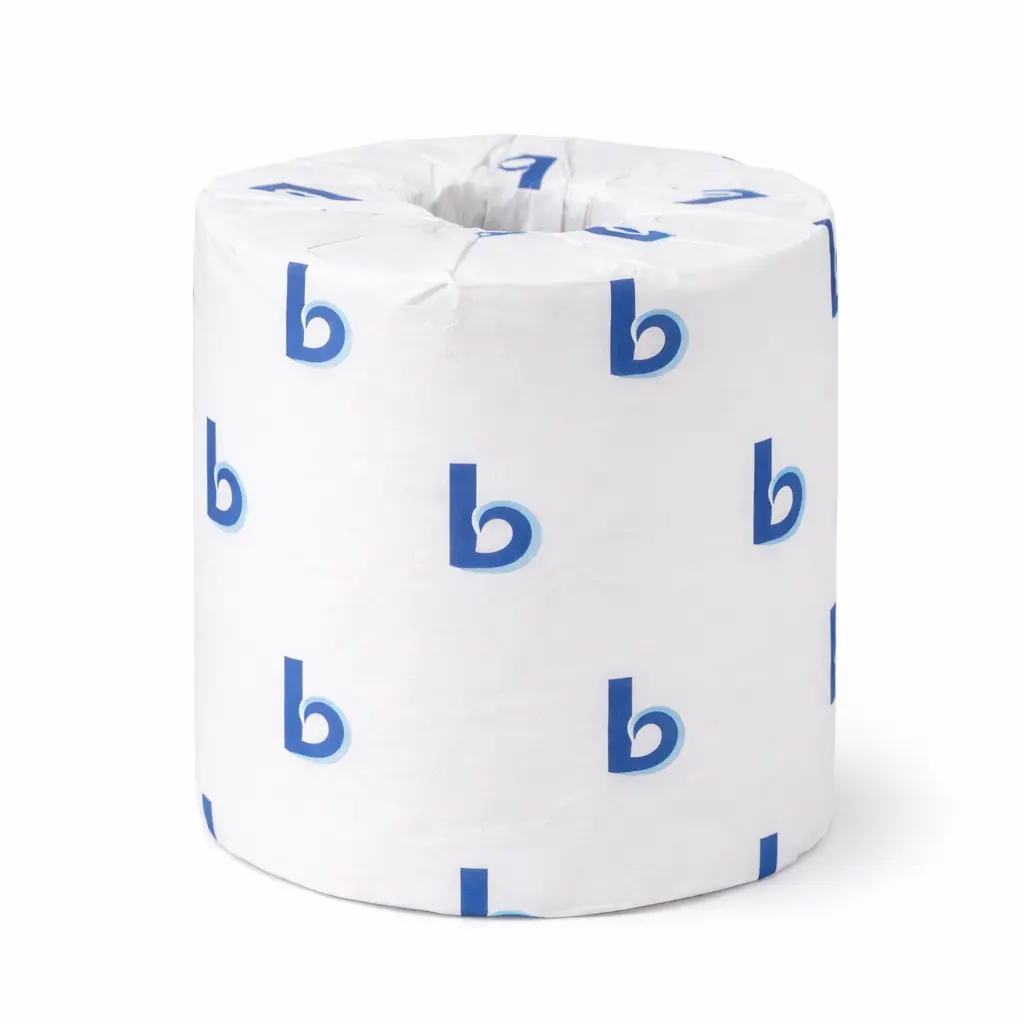 4.5"X3.75" TOILET TISSUE BOARDWALK 2-PLY UNIVERSAL SEPTIC SAFE WHITE 500SHEETS/RL 96RL/CS