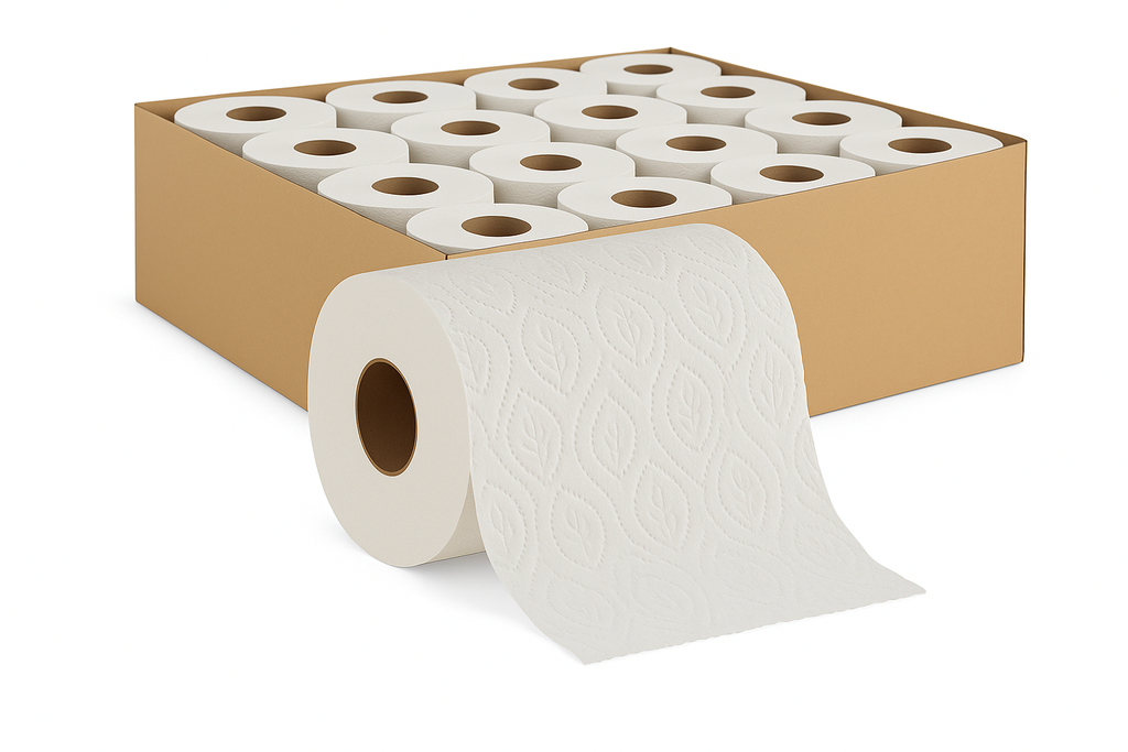 4"X3.1" NOVA BATH TISSUE 2-PLY WHITE 500SH 96RL/CS