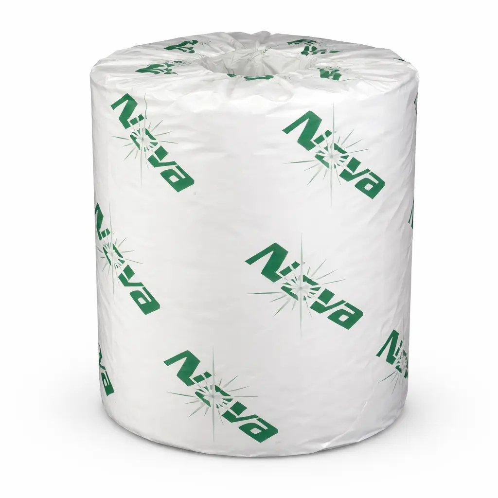 4"X3.1" TOILET TISSUE NOVA 2-PLY WHITE 500SHEETS/RL 96RL/CS