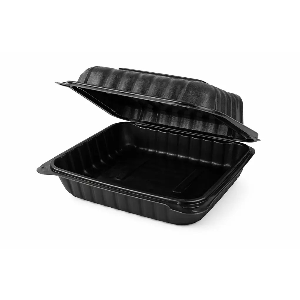 8X8 MINERAL-FILLED PLASTIC HINGED LID 150/BUNDLE