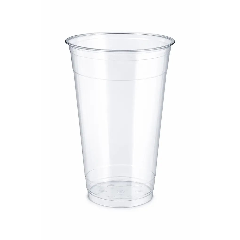 32 OZ  CLEAR PET PLASTIC CUPS 107 MM 500/CASE 