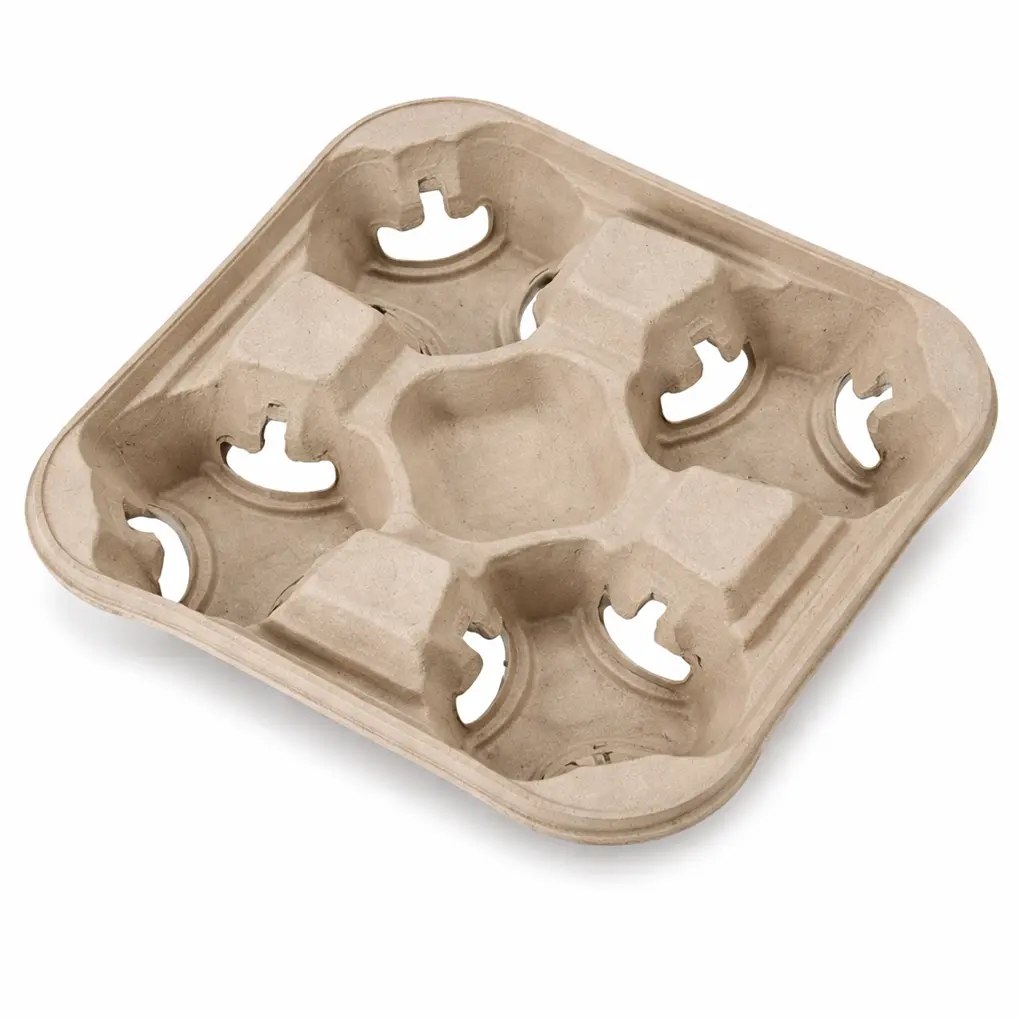 4 CUP CARRIER TRAY 8-32 OUNCES 300/CASE