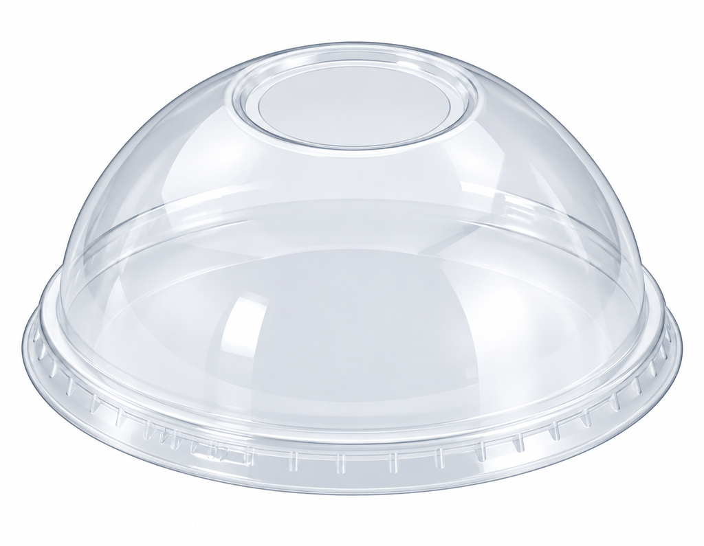 DOME LID WITH HOLE 98 MM 1000/CS