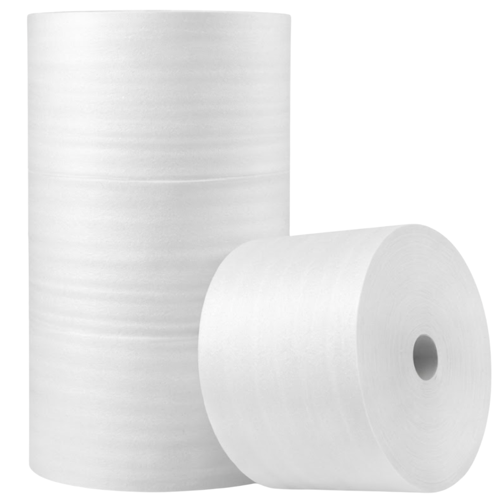 1/8"X72"X550' POLYETHYLENE FOAM ROLL PERF-12 NON-SLIT 1RL/BDL