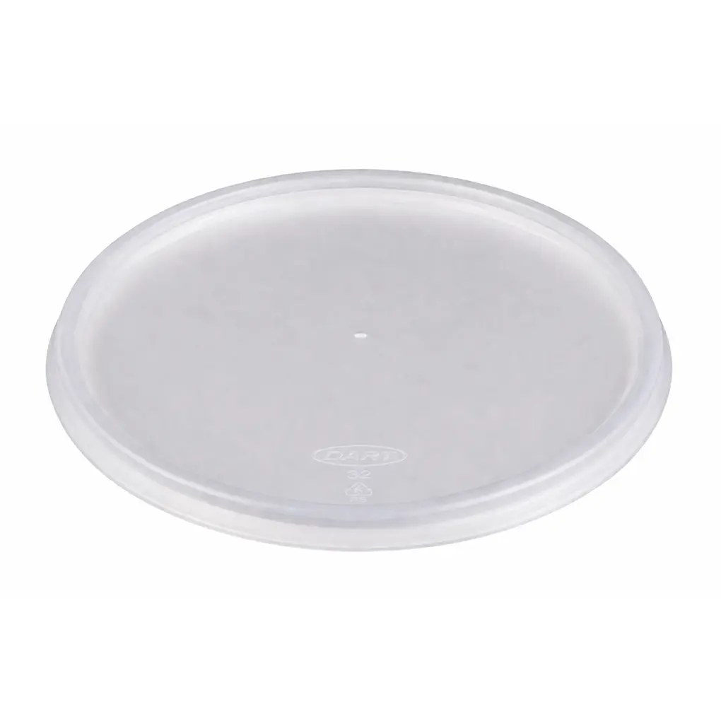 32 DART VENTED LID TRANSLUCENT 1000/CS