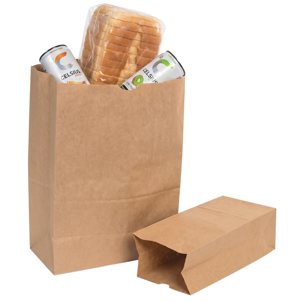 8X16X5.5 INCH 25 LB PAPER BAGS BROWN 500 /BDL