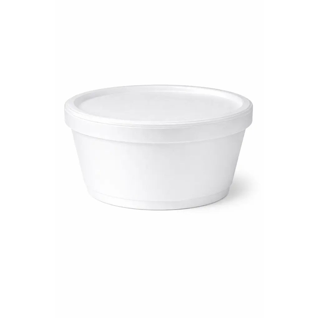 8 OZ FOAM FOOD CONTAINER WIDE 1000/CS