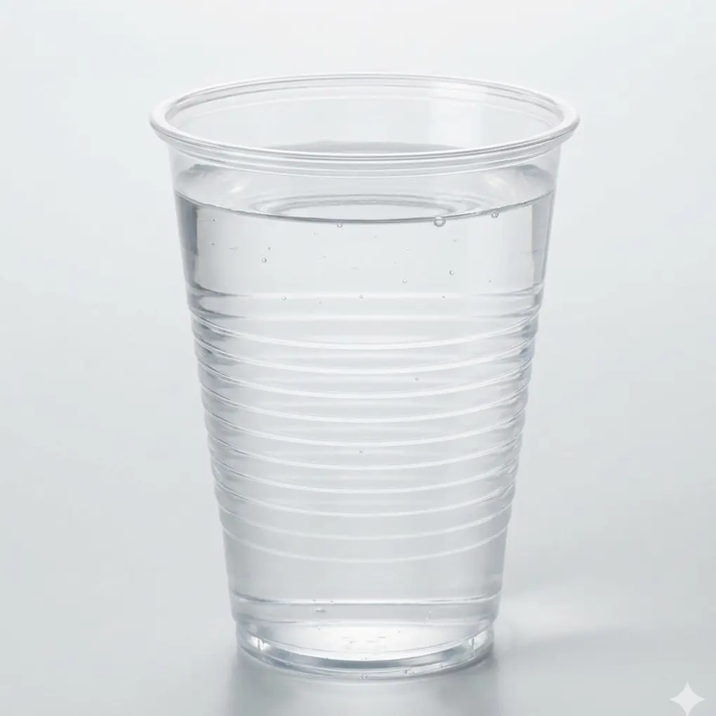 07 OZ TRANSLUCENT THIN WALL PLASTIC COLD DRINKING CUP 2500 /CS