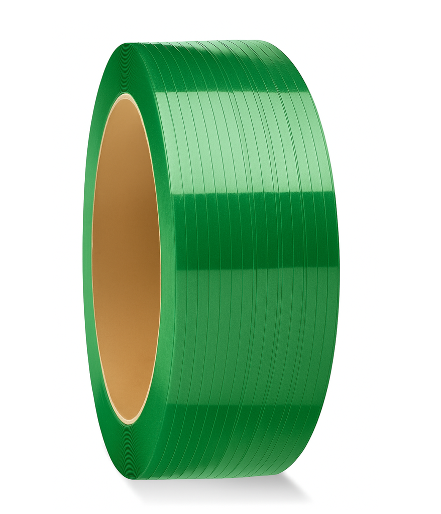 1/2"X0.025"X5800' POLYPROPYLENE STRAPPING GREEN