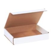  9X6X4 CORRUGATED MAILER WHITE 50/BDL