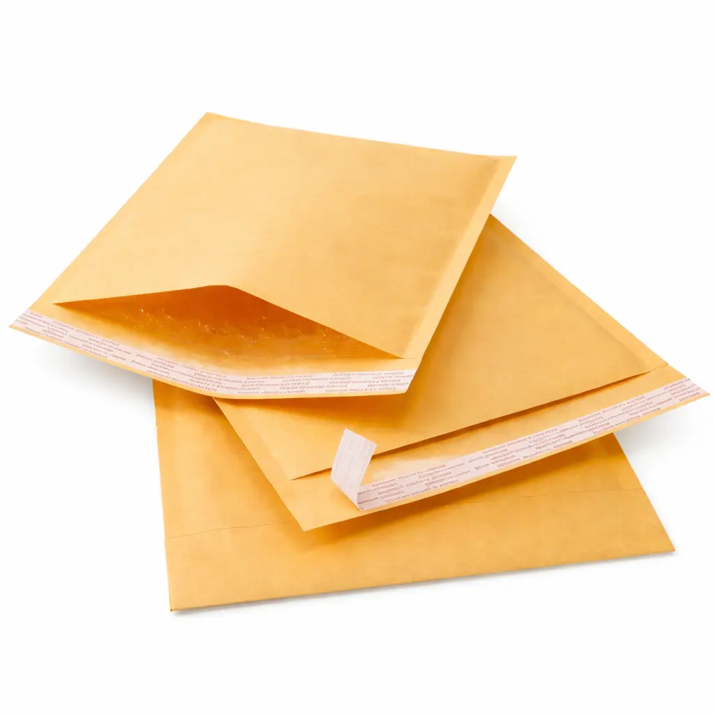 12.50"X19" KRAFT BUBBLE MAILERS #6 SELF SEAL 50 PER CASE