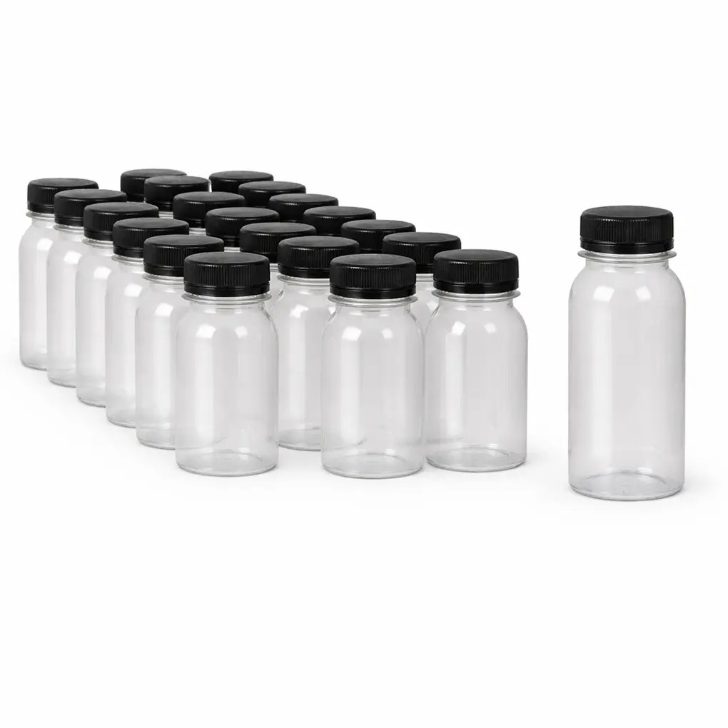 8 OZ ROUND JUICE BOTTLES 24/CS