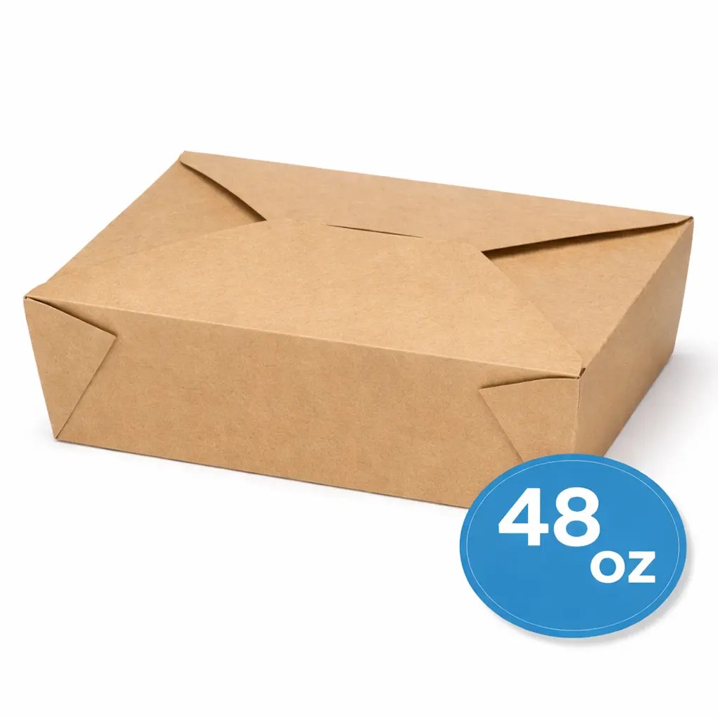 48 OZ FOLD-TO-GO BOX #8 160/CS