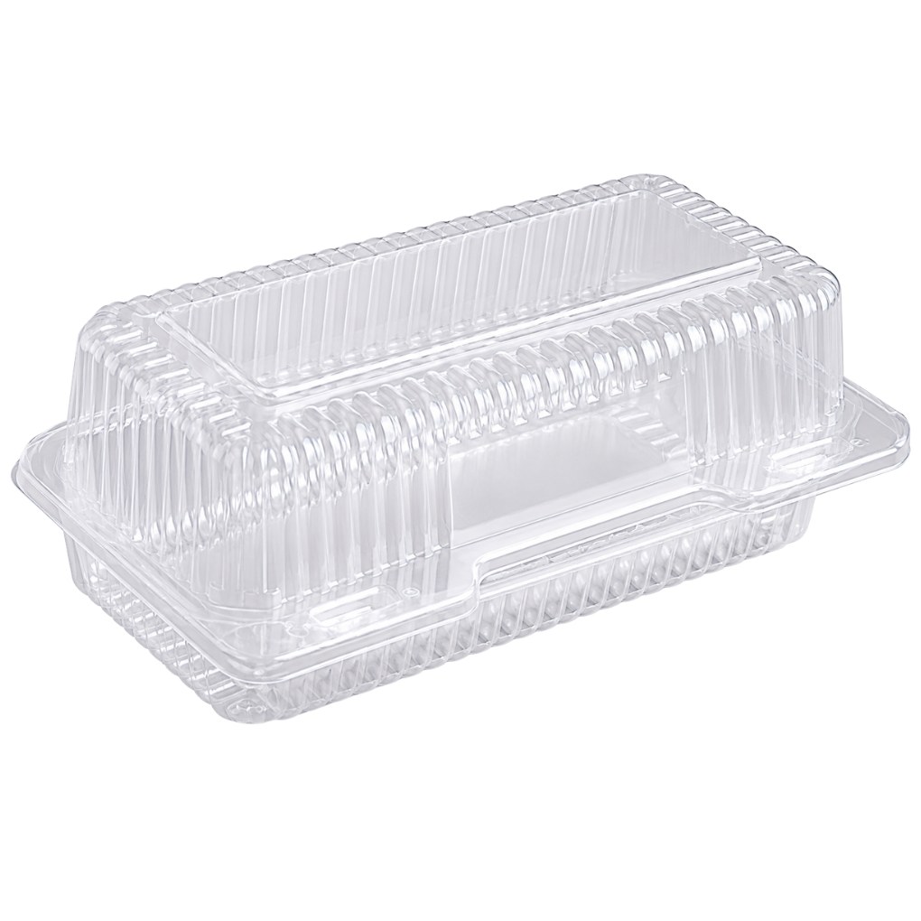 9X5X3 CLEAR HINGED LID PLASTIC CLAMSHELL HOAGIE 200/CS