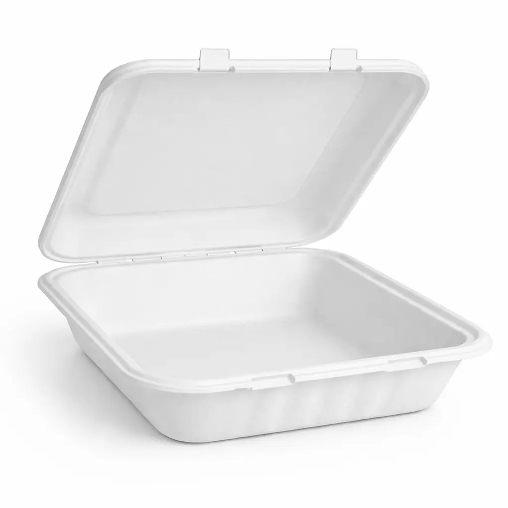 9X9 FIBER HINGED LID  200/CS