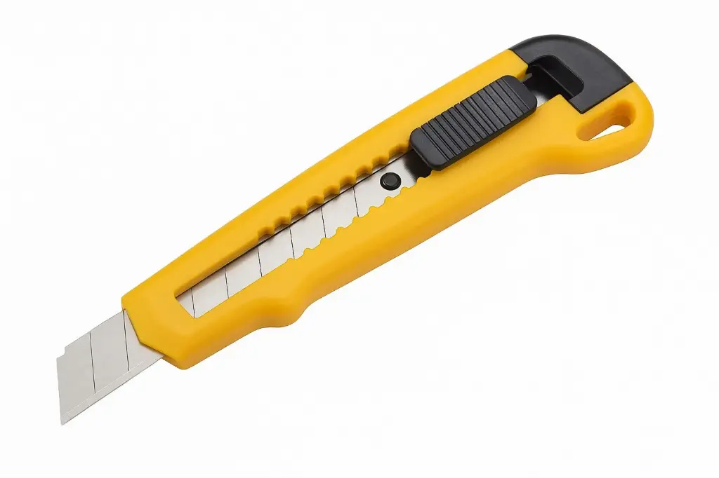 UTILITY KNIFE/CUTTER SNAP BLADE YELLOW