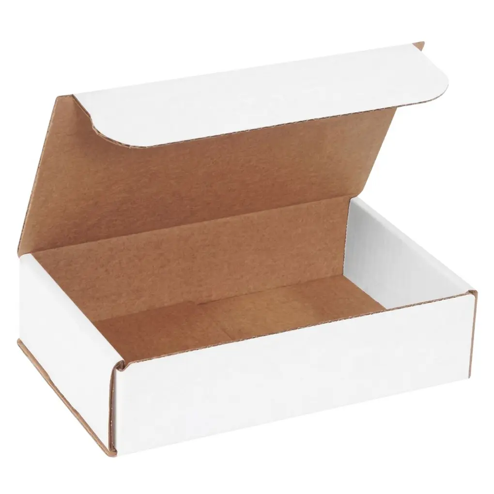 4X2X2 CORRUGATED MAILER WHITE 50/BDL