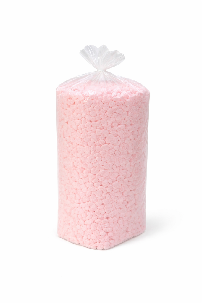 PEANUT BAGS LOOSE FILL ANTI-STAT PINK 1.5 CU FT 