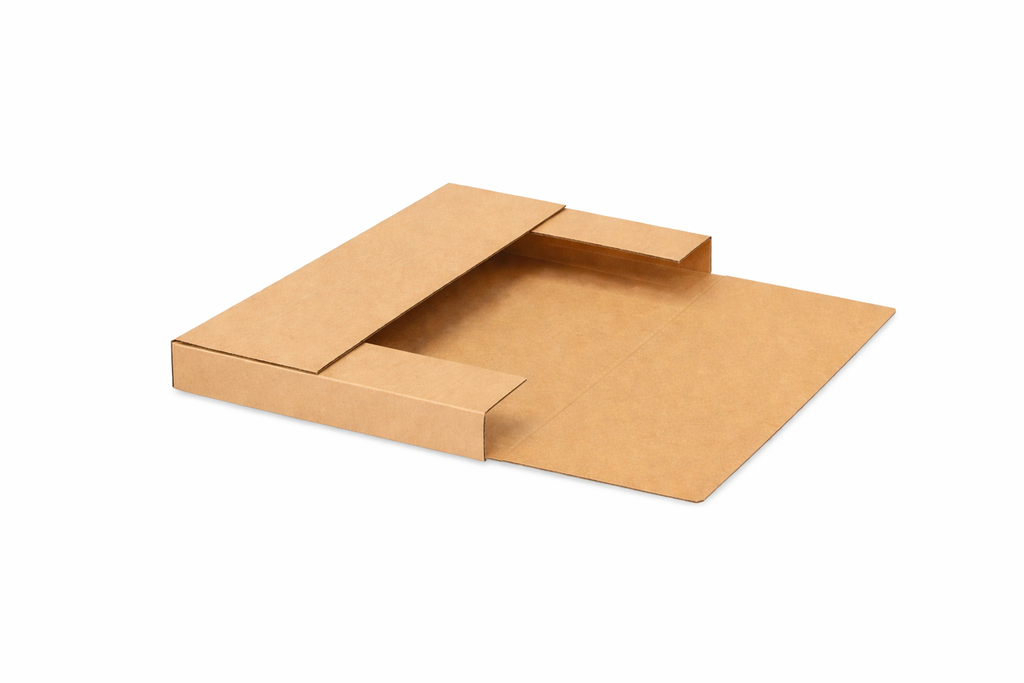 12 1/2 X 12 1/2 X 2" EASY-FOLD MAILER KRAFT 50/BDL
