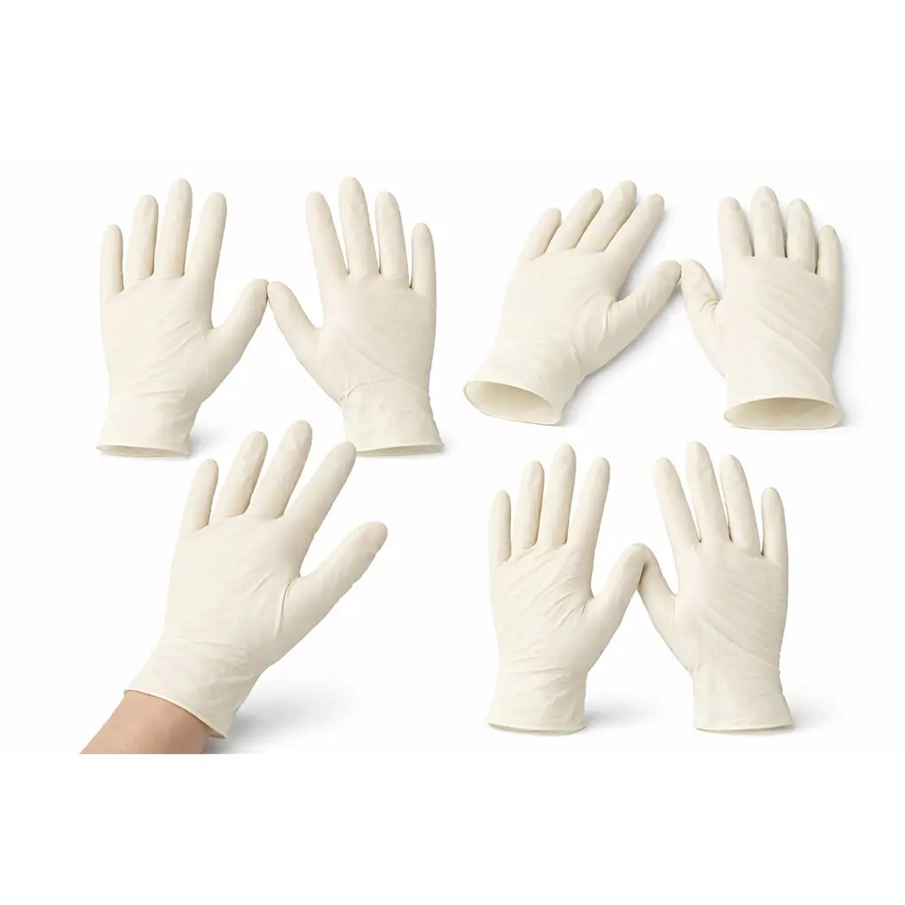 LATEX GLOVES MEDIUM 1000/CS