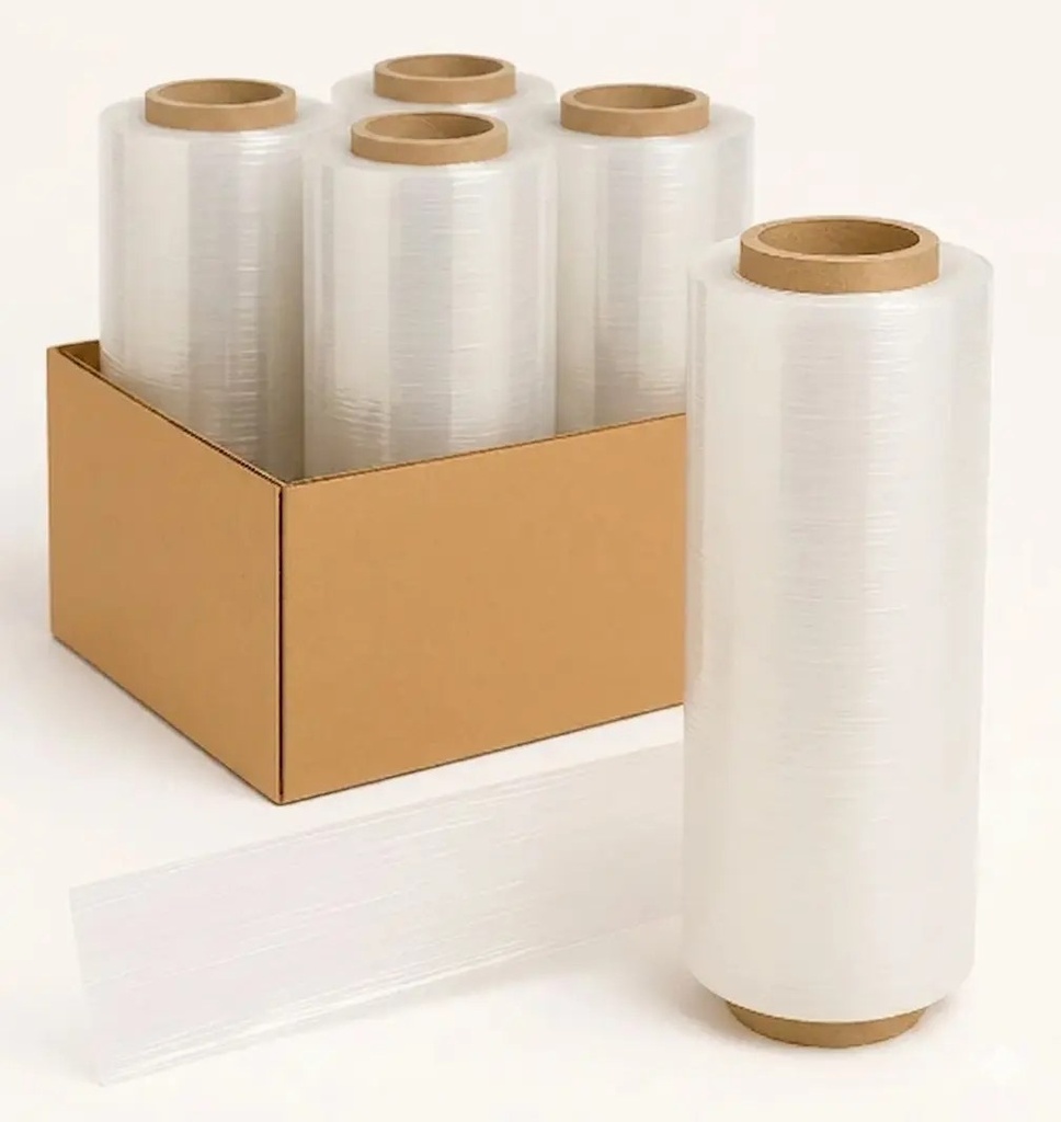 20"X3500' 115GA MACHINE STRETCH FILM CAST CLEAR 40RLS/PLT
