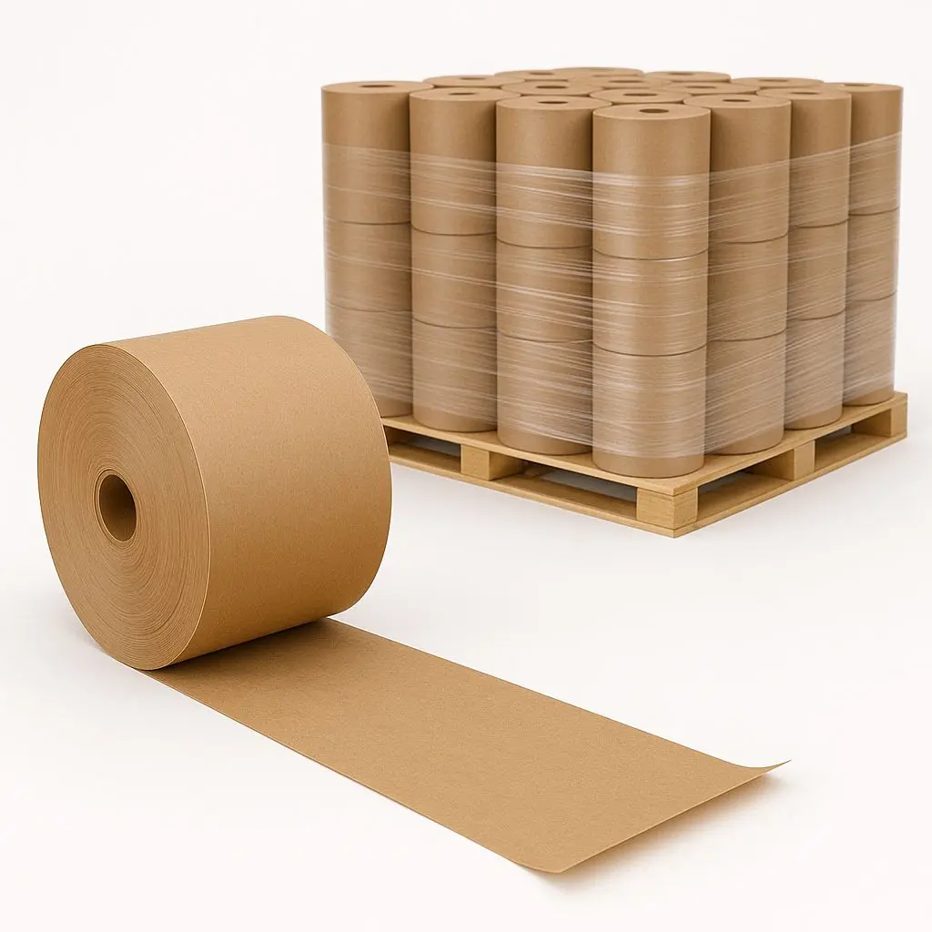 24"X765' #40 KRAFT PACKING PAPER ROLL 50RLS/PLT