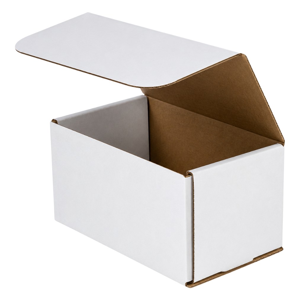  7X4X4 CORRUGATED MAILER WHITE 50/BDL