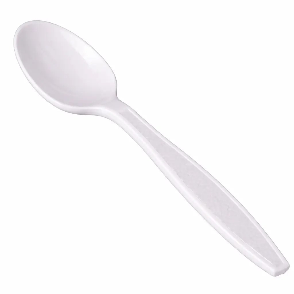 MEDIUM WEIGHT SODA SPOON WHITE 1000/CS
