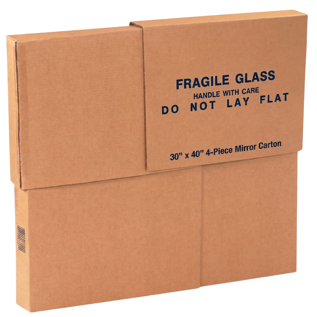 30X40X4 4-PIECE FLAT BOX 4/240