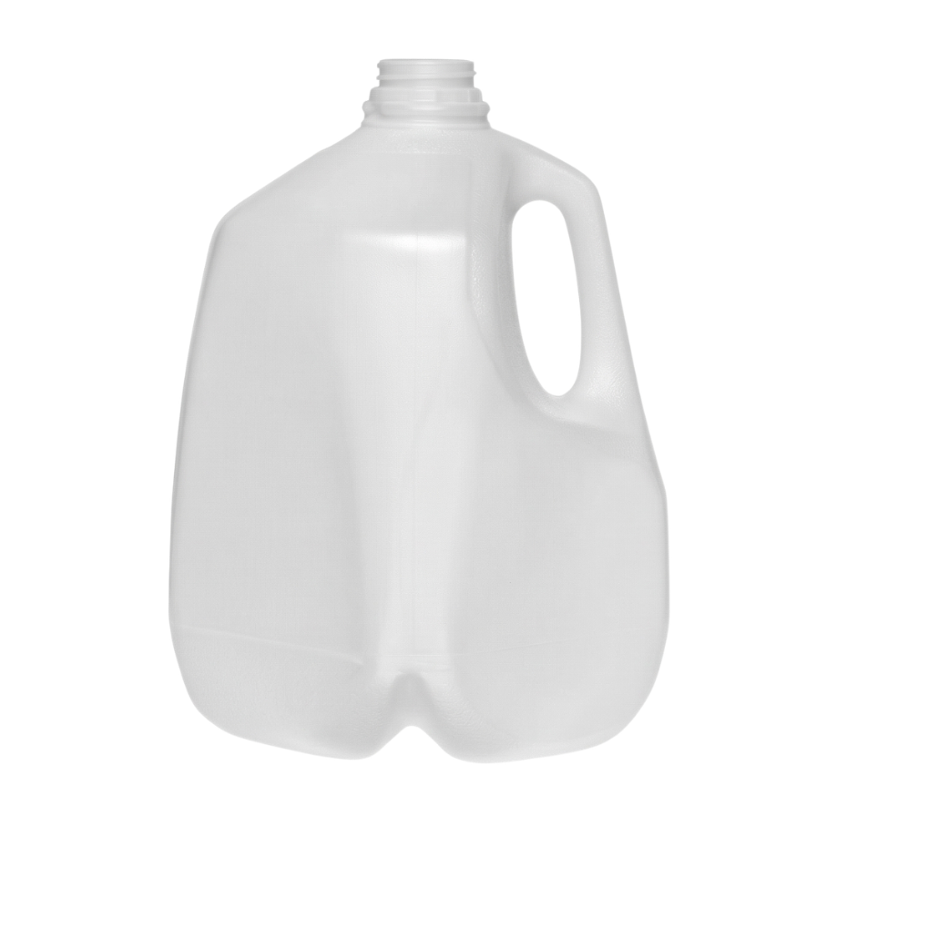 1 GAL UTILITY MILK JUG NO LID WHITE
