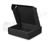  6X4X2 CORRUGATED MAILER BLACK 25/BDL