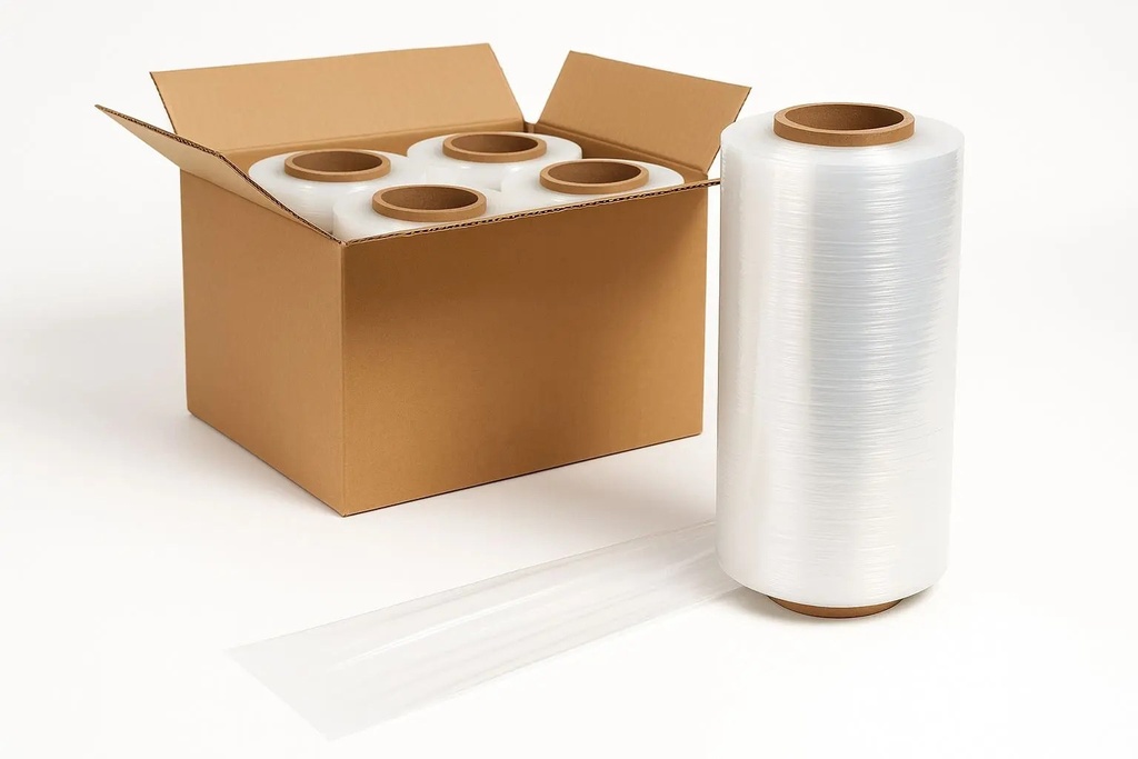 20"X5000' 80GA MACHINE STRETCH FILM CLEAR 40RLS/PLT