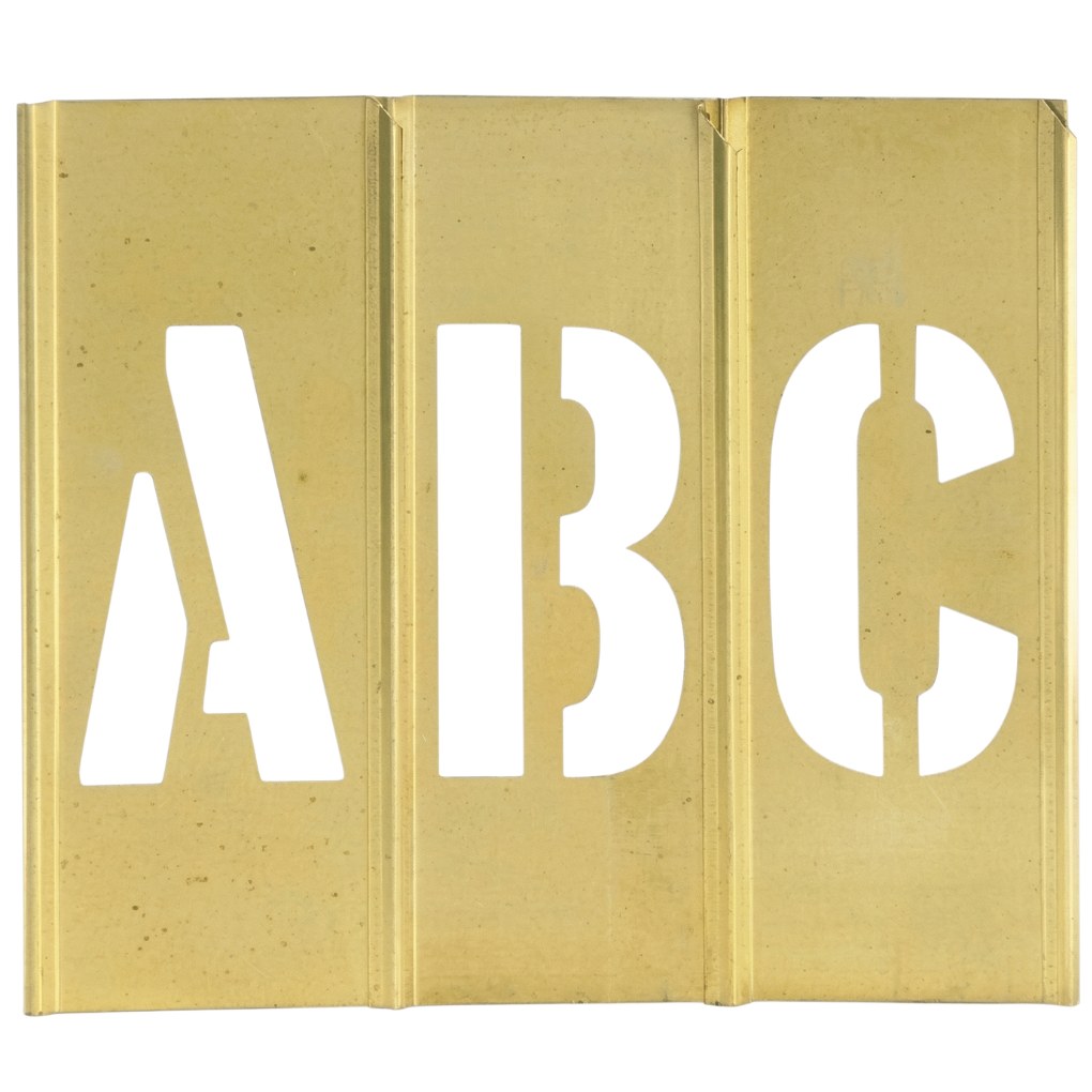 Brass Stencils