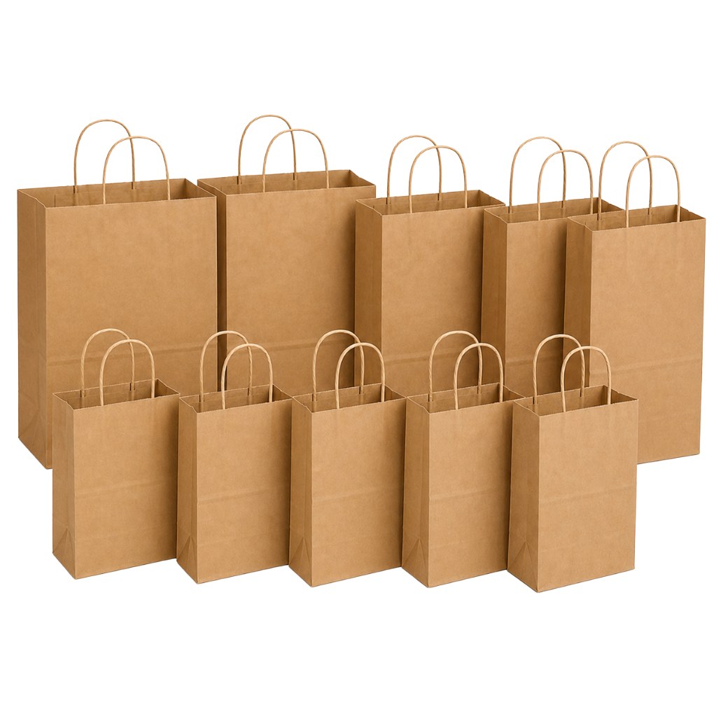 Kraft Paper Shopping Bags