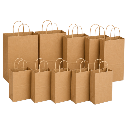 Kraft Paper Shopping Bags