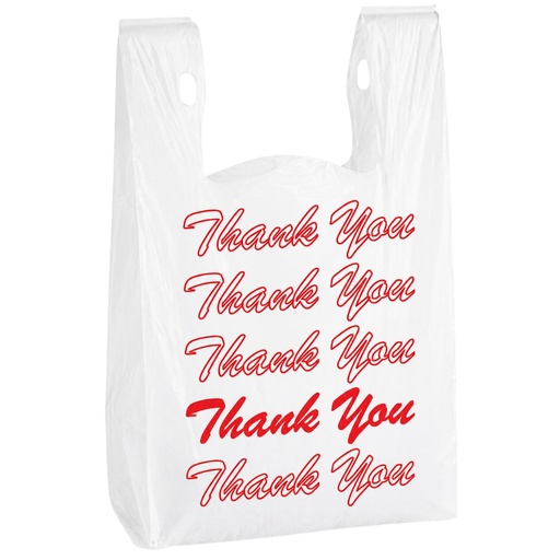 T-Shirt Shopping Bags - Printed Thank you