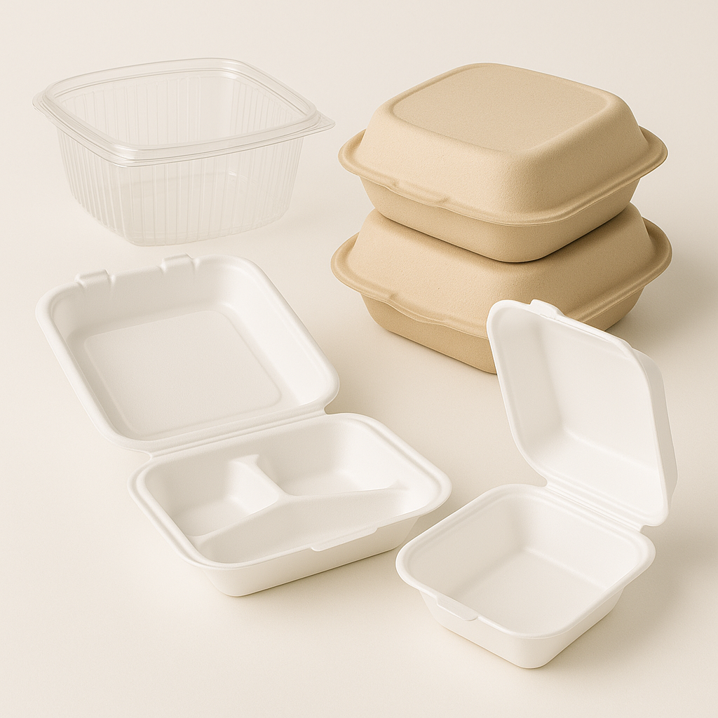 Hinged Lid Containers
