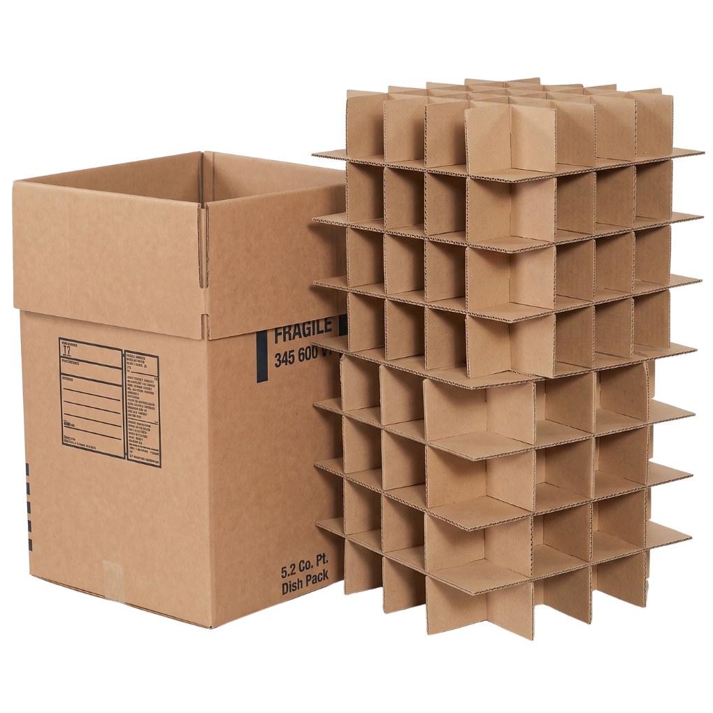 Dish & Glass Pack Boxes