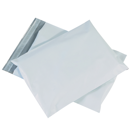 White Poly Mailers