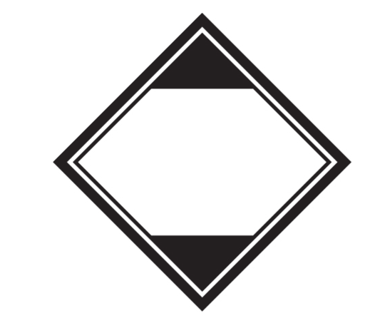 [LBL-4.254.25D.O.T] 4.25X4.25 LABEL REGULATED 500/RL