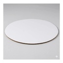 8" CORRUGATED GREASE-PROOF CAKE CIRCLE BRIGHT WHITE 100 PCS/CS