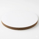 16" CORRUGATED GREASE-PROOF CAKE CIRCLE BRIGHT WHITE 100 PCS/CS