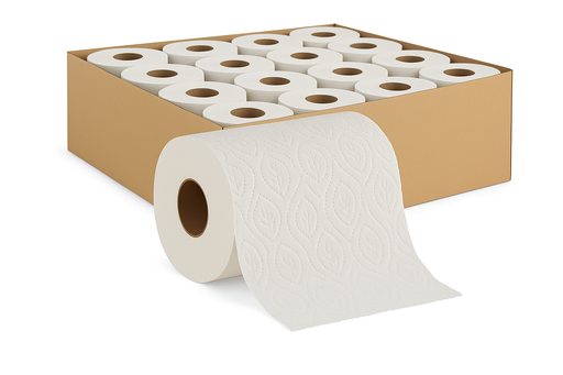 [JSTISSUE-43.1NOVA] 4"X3.1" NOVA BATH TISSUE 2-PLY WHITE 500SH 96RL/CS