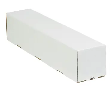 [22SMT-030325WHITE]  3X3X25 SQUARE MAILING TUBES WHITE 25/BDL