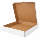 10" CORRUGATED PIZZA BOX WHITE 50/BDL