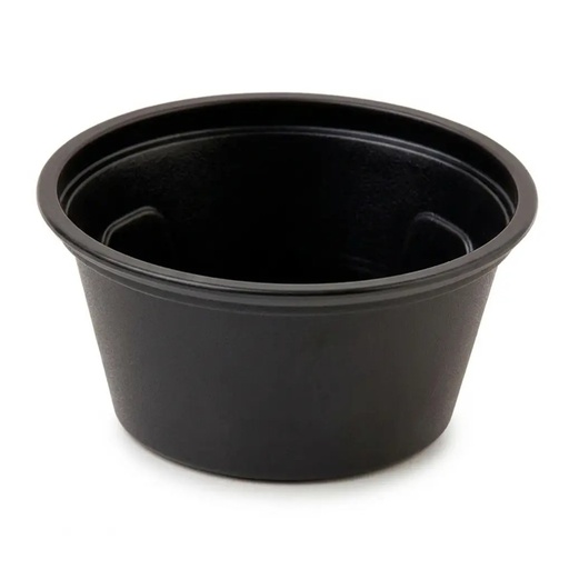 2 oz Souffle Cups Black
