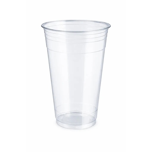 24 OZ  CLEAR PET PLASTIC CUPS 98 MM 600/CASE 