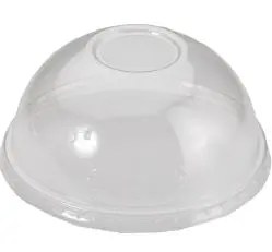 Dome Lid with Hole 92 mm