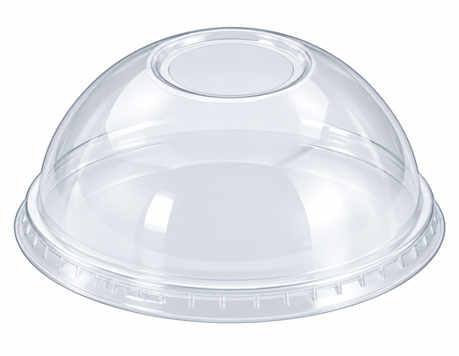 Dome Lid with Hole 98 mm