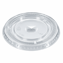 FLAT CLEAR LID WITH STRAW SLOT 78MM 1000/CS